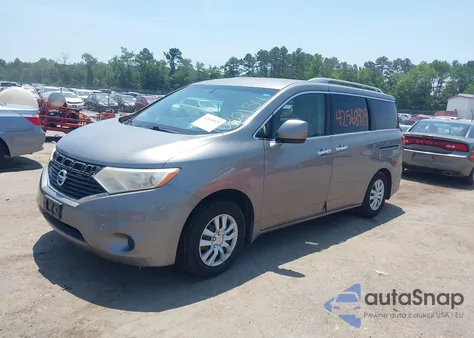 2012 Nissan Quest S z USA, uszkodzony, nr VIN JN8AE2KP9C9032154